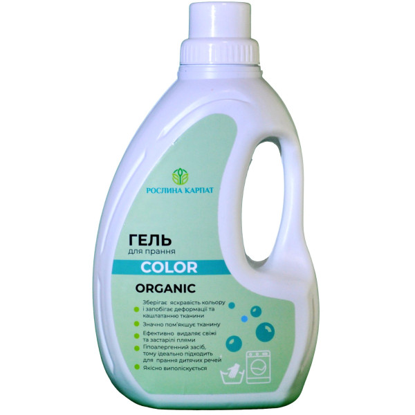 Washing gel Color 1000 ml. for all types of fabrics, the Carpathian plant